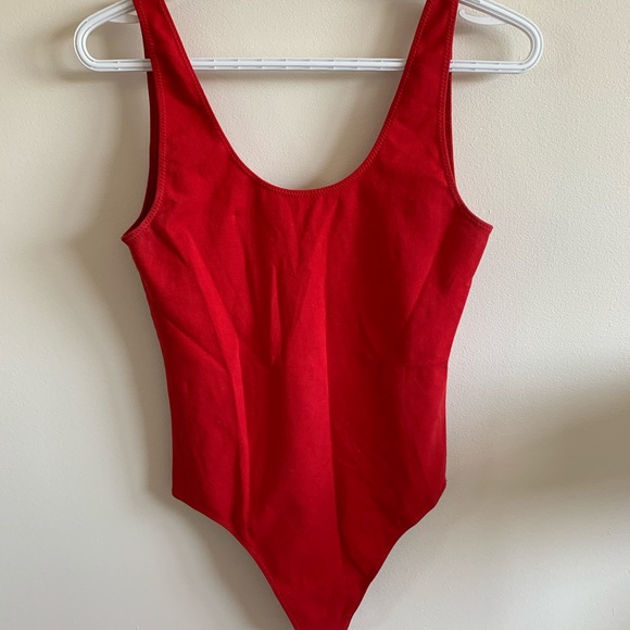 Aritzia Tops - Red bodysuit from Aritzia